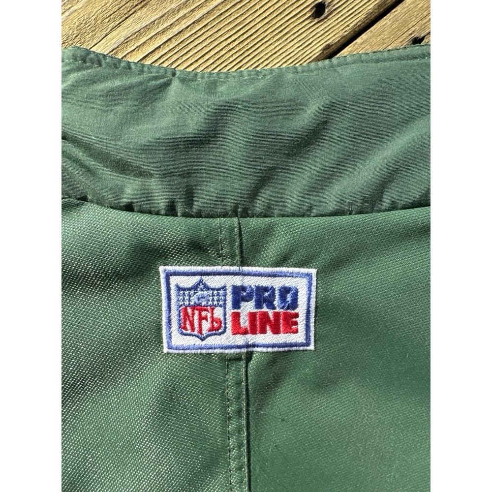 Vintage 90s Nike NFL Green Bay Packers Jacket XXL Team Pro Line Swoosh - Picture 13 of 16